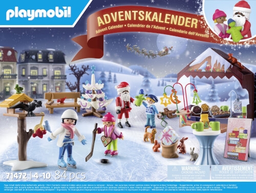 PLAYMOBIL 71472 Adventskalender: Ausflug auf den Weihnachtsmarkt