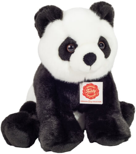 Teddy Hermann 92428 Panda sitzend 25 cm