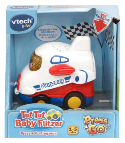 3 Tut Tut Baby Flitzer - Press & Go Autos