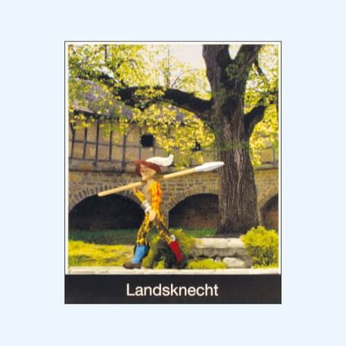 Preiser 99509 H0 Landsknecht mit Hellebarde