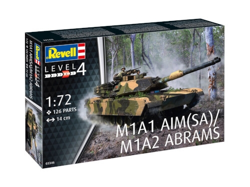 Revell 03346 M1A1 AIM(SA)/ M1A2 Abrams