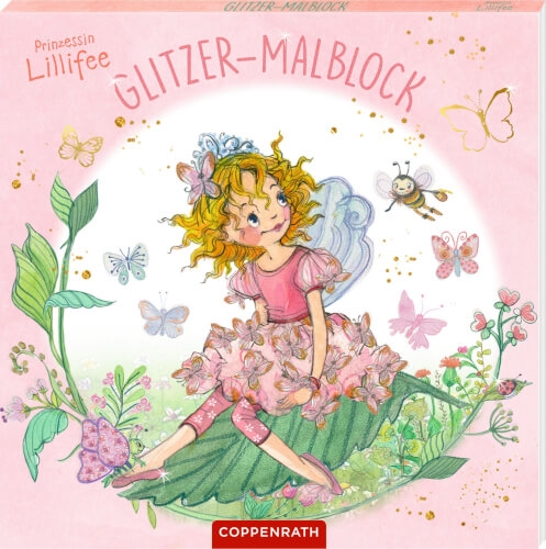 Coppenrath 64525 Glitzer-Malblock - Prinzessin Lillifee