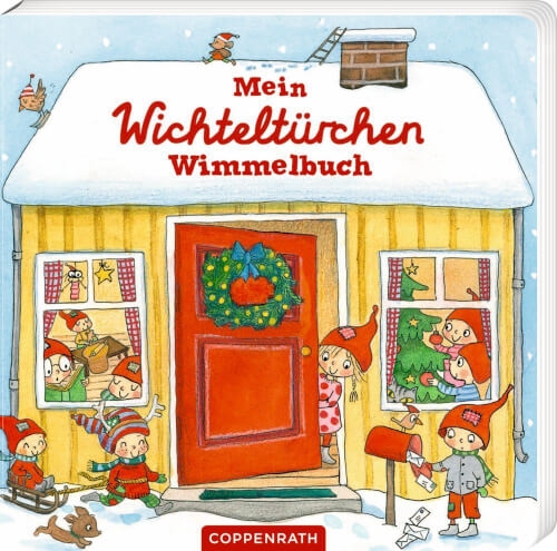 Coppenrath 64423 Mein Wichteltürchen-Wimmelbuch (Weihnachten)