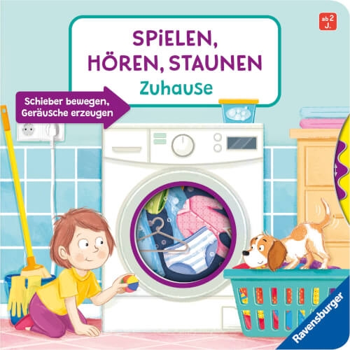 Ravensburger 41909 Spielen, Hören, Staunen: Zuhause. Ein Sound-Spielbuch ohne Batterie und Elektroni