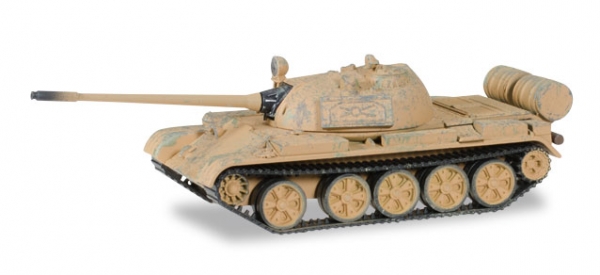 Herpa 745642 T-55 M mittlerer Kampfwagen mit Gebrauchsspuren