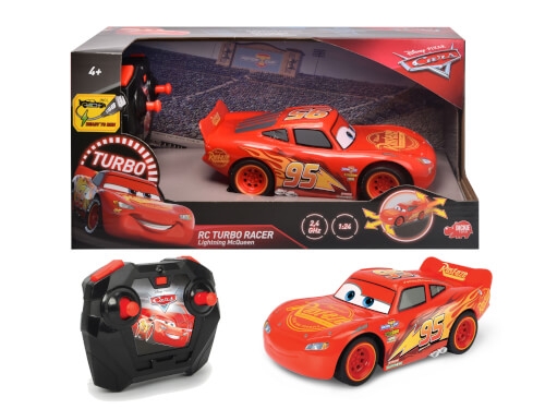 Dickie Toys 203084028 RC Cars 3 Lightning McQueen Turbo Racer