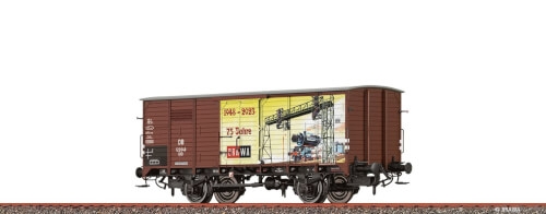 Brawa 50891 H0 Gedeckter Güterwagen G 10 DB, Epoche III, BRAWA 75 Jahre