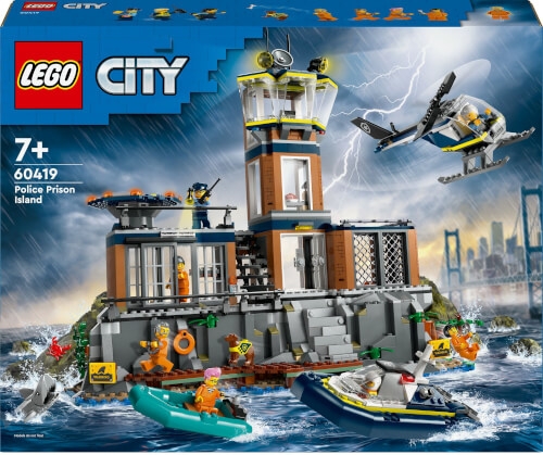 LEGO® City 60419 Polizeistation auf der Gefängnisinsel