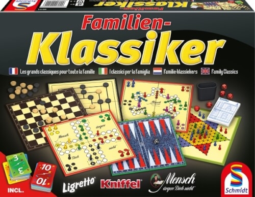 Schmidt Spiele 49111 Familienklassiker inklusive Ligretto