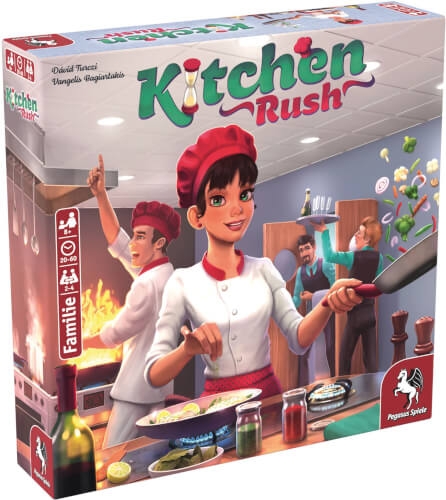 Pegasus Spiele 61115960 Kitchen Rush