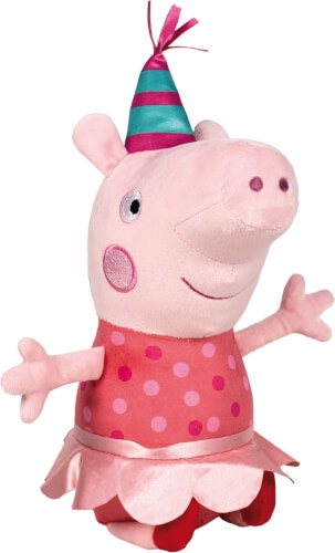 Schmidt Spiele 42829 Peppa Pig, Peppa Wutz Party, 38 cm