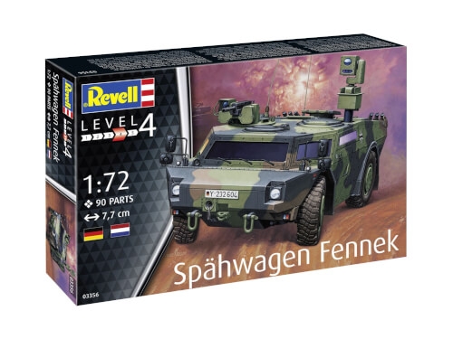 Revell 03356 Spähwagen Fennek, Revell 0Modellbausatz