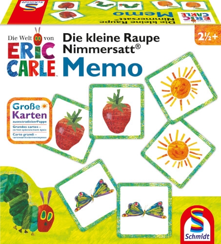 Schmidt Spiele Die kleine Raupe Nimmersatt, Memo