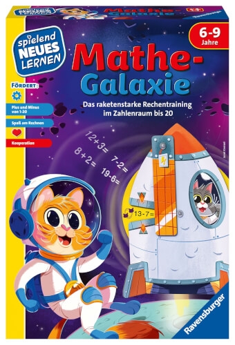 Ravensburger 24970 Mathe Galaxie Spielen und Lernen