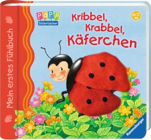 Ravensburger 43295 Mein erstes Fühlbuch: Kribbel, krabbel, Käferchen