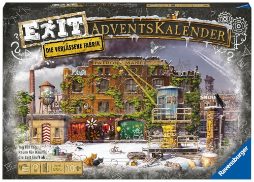 EXIT Adventskalender ''Die verlassene Fabrik'' - 25 Rätsel für EXIT-Begeisterte ab 10 Jahren