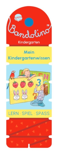 Arena Verlag 72090 Bandolino – Mein Kindergartenwissen