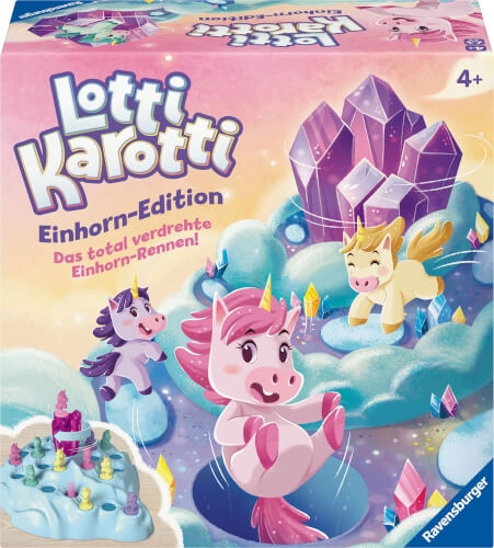 Ravensburger 22580 Lotti Karotti - Einhorn Edition Lustige Kinderspiele Lustige Kinderspiele