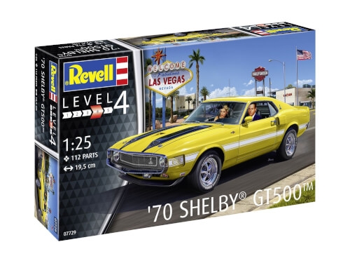 Revell 07729 '70 Shelby Mustang GT500, Revell 0Modellbausatz