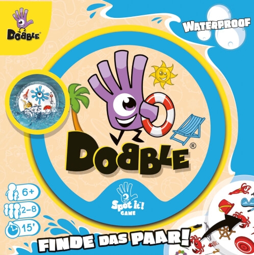 Asmodee ZYGD0026 Dobble Waterproof