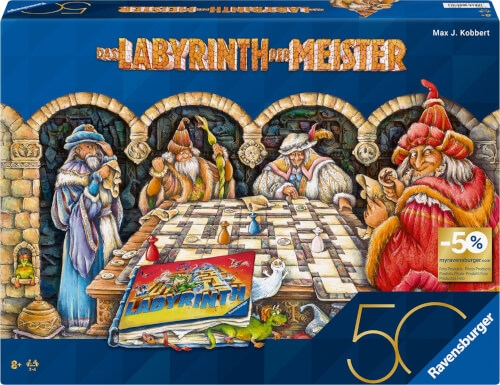 Ravensburger 22474 Labyrinth der Meister Gesellschaftsspiele Gesellschaftsspiele