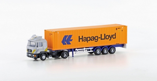 Lemke LC4068 MAN F90 Container-Sattelzug Hapag-Lloyd