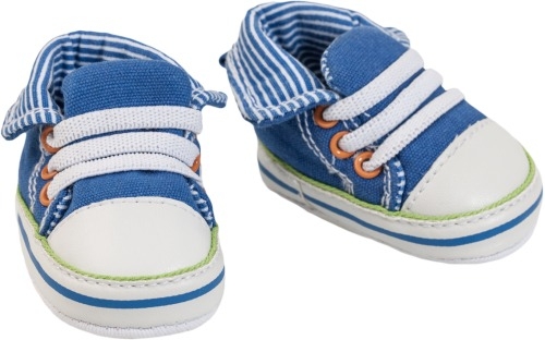 Heless 445 Puppen-Schuhe Chucks, Größe 38 - 45 cm, sortiert