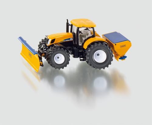 Siku 2940 Traktor mit Räumschild und Streueinrichtung