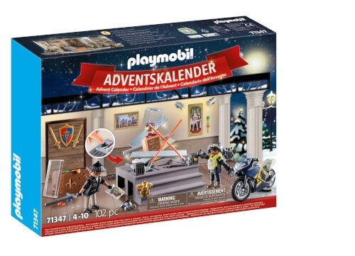 PLAYMOBIL 71347 Adventskalender Polizei Museumsdiebstahl