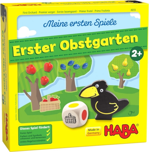 Haba 1004655001 Meine ersten Spiele Erster Obstgarten