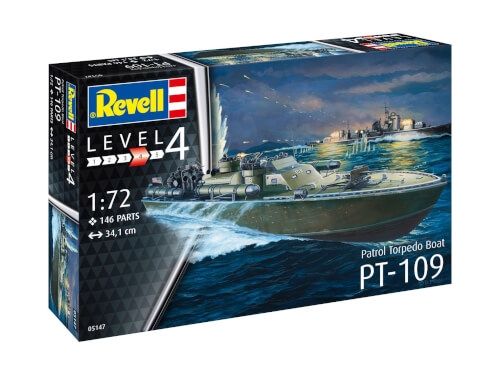 Revell 05147 Patrol Torpedo Boat PT-109, Revell 0Modellbausatz