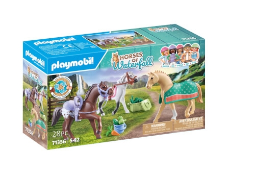 PLAYMOBIL 71356 3 Pferde: Morgan, Quarter Horse & Shagya Araber