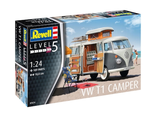 Revell 07674 VW T1 Camper