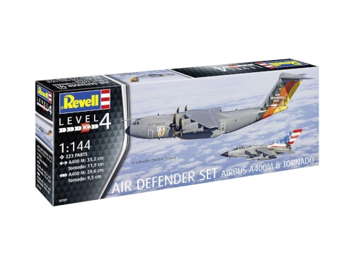 Revell 03789 Air Defender Set (Airbus A400M & Tornado), Revell 0Modellbausatz