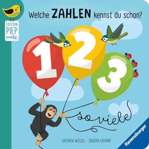 Ravensburger 41827 Welche Zahlen kennst du schon? 1, 2, 3  so viele