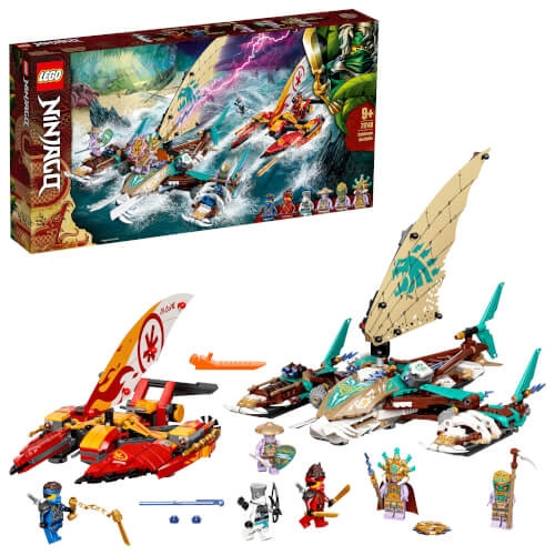 LEGO® NINJAGO 71748 Duell der Katamarane