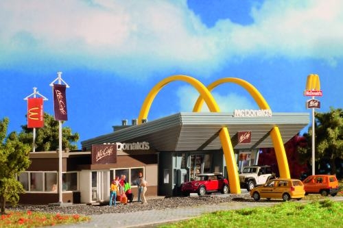 Vollmer 43635 H0-McDonald´s mit McCafe