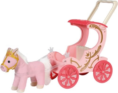 Zapf Creation 707210 Baby Annabell Little Sweet Kutsche & Pony