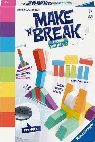 Ravensburger 22473 Make 'n' Break - Around the World Gesellschaftsspiele Gesellschaftsspiele