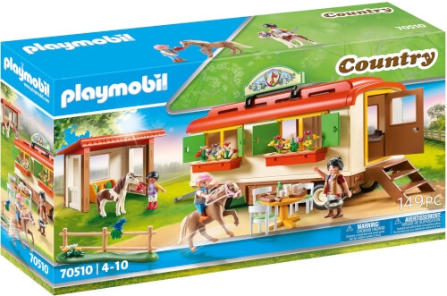 Playmobil 70510 Ponycamp-Übernachtungswagen