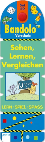 Arena - Bandolo Set 59: Sehen, Lernen, Vergleichen, 32 Seiten, ab 5-7 Jahren