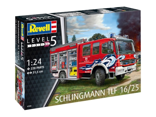 Revell 07586 Schlingmann TLF 16/25, Revell 0Modellbausatz