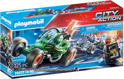 Playmobil 70577 Polizei-Kart: Verfolgung des Tresorräubers