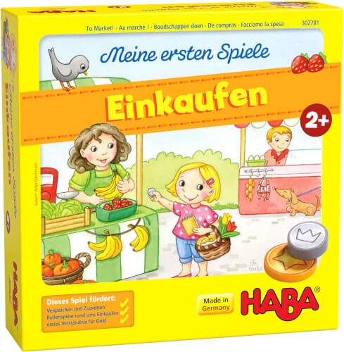 Haba 1302781001 Meine ersten Spiele – Einkaufen