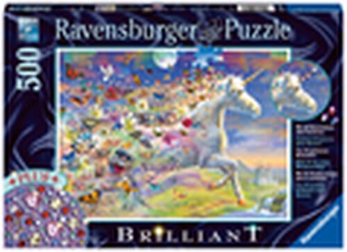 Ravensburger 15046 Puzzle Schmetterlingseinhorn 500 Teile