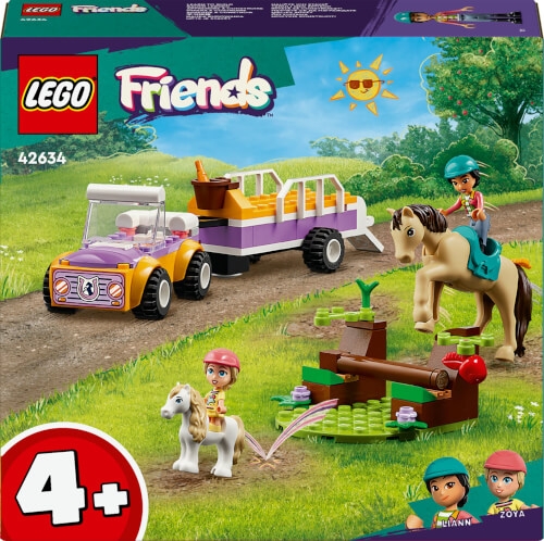 LEGO® Friends 42634 Pferde- und Pony-Anhänger