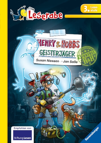 Ravensburger 36158 Leserabe - 3. Lesestufe: Henry & Hobbs. Geisterjäger Erstlesetitel