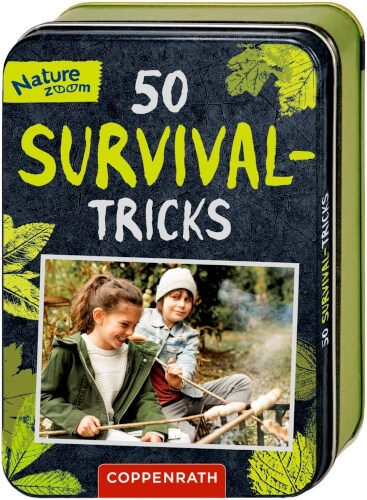 Coppenrath 62925 50 Survival-Tricks Nature Zoom