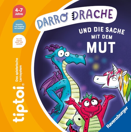 Ravensburger 49292 tiptoi® Darro Drache und die Sache mit dem Mut tiptoi Bilderbuch