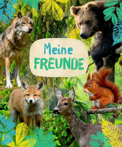 Coppenrath 72020 Freundebuch: Meine Freunde (Nature Zoom)